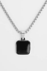 Metal Square Pendant